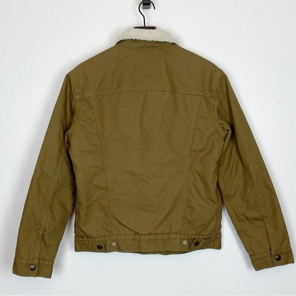 New! Levi’s Canvas Type III Sherpa Trucker Jacket - Picture 5 of 7
